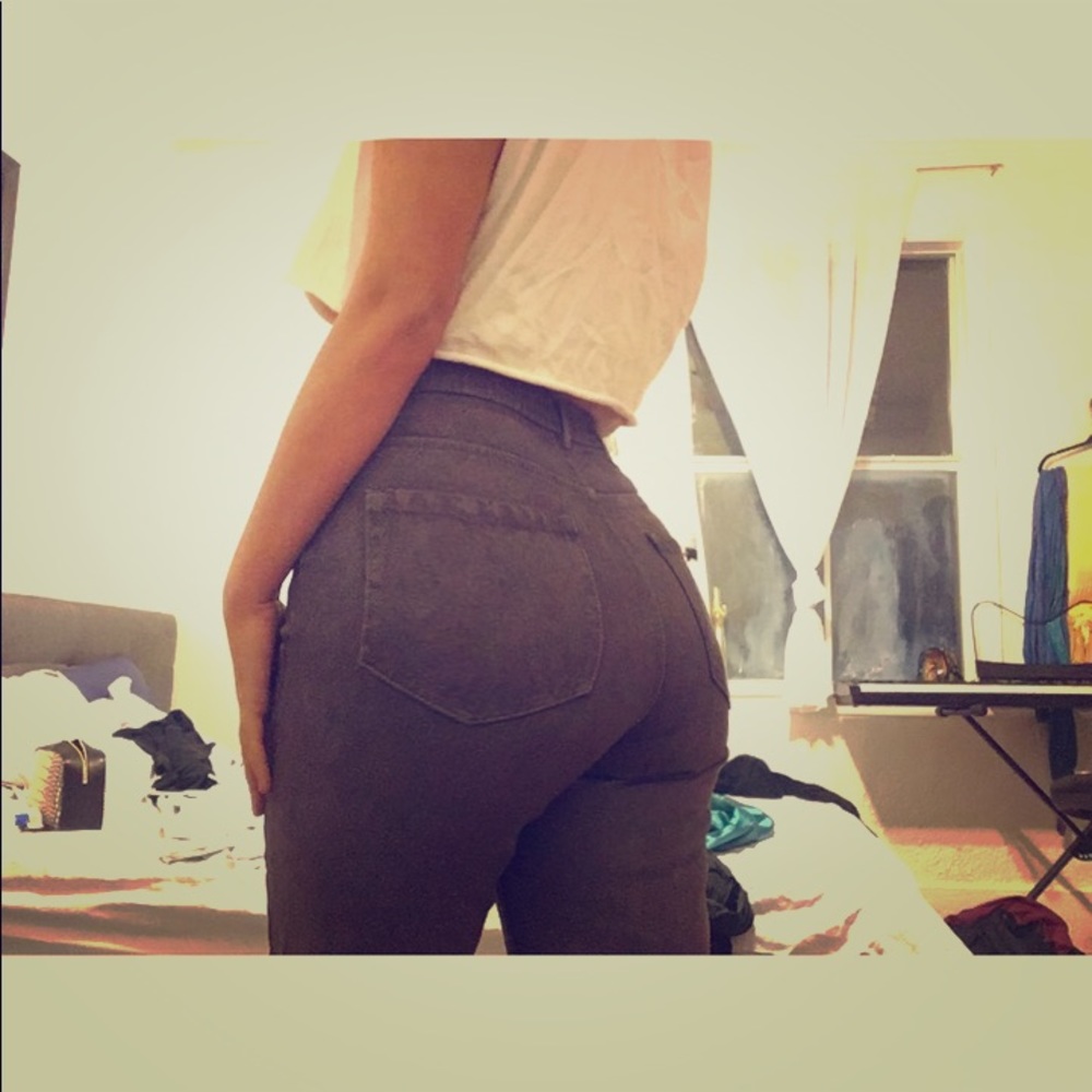 Purple-Grey sexy jeans